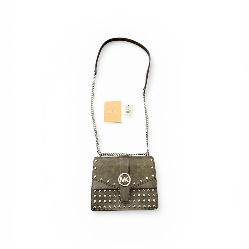 Michael Kors Greenwich Crossbody Purse - Olive